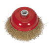 Brassed Steel Cup Brush Ø125mm M14 x 2mm