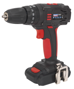 Cordless Hammer Drill/Driver Ø10mm 18V 1.5Ah Lithium-ion 2-Speed - Fast Charger