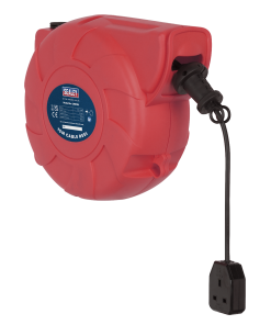 Cable Reel System Retractable 15m 1 x 230V Socket