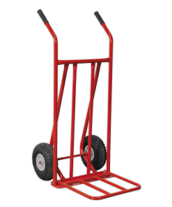 Sack Truck with Pneumatic Tyres Folding 150kg Capacity