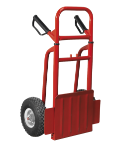 Sack Truck with Pneumatic Tyres 200kg Folding
