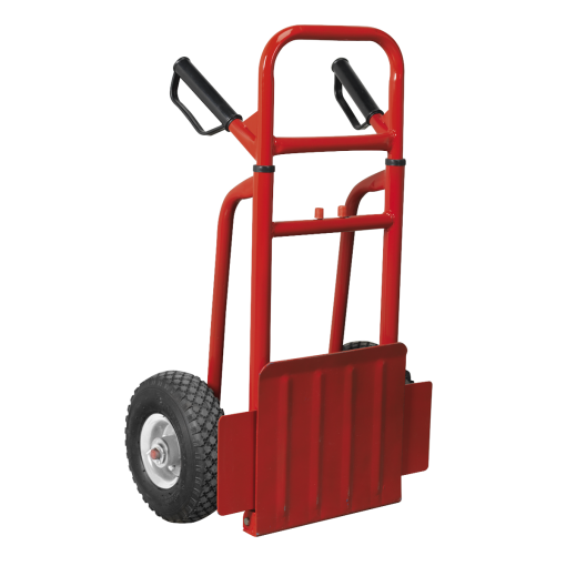 Sack Truck with Pneumatic Tyres 200kg Folding