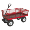 Platform Truck with Sides Pneumatic Tyres 450kg Capacity