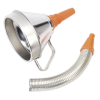 Funnel Metal with Flexible Spout & Filter Ø160mm