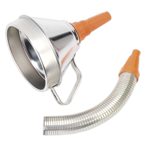 Funnel Metal with Flexible Spout & Filter Ø160mm