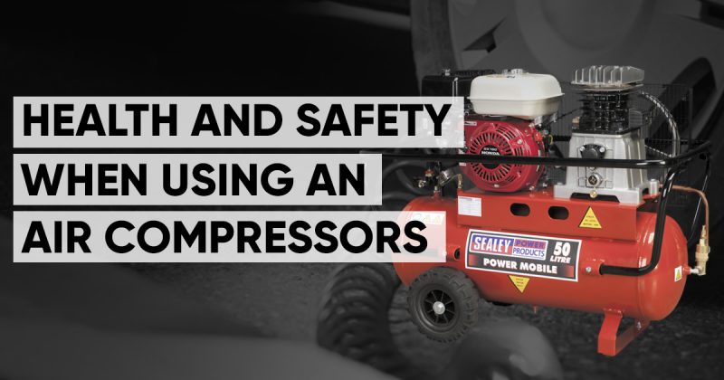 Health and safety when using an air compressor