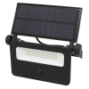 Extra-Slim Solar Floodlight with Wall Bracket 16W SMD LED