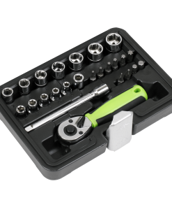 Socket Set 25pc 1/4"Sq Drive - Metric