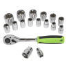Socket Set 17pc 1/2″Sq Drive 6pt WallDrive® Metric