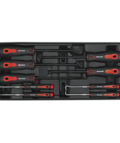 Tool Tray with Scraper & Hook Set 9pc