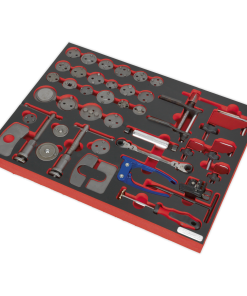 Tool Tray with Brake Service Tool Set 42pc