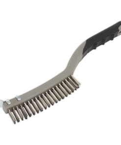 Wire Brush with Stainless Steel Fill & Scraper