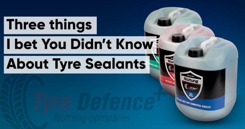 things you don't know about tyre sealants