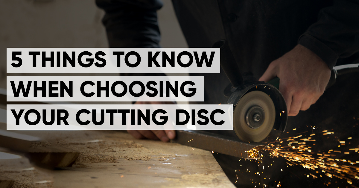 Choosing Your Cutting Disc 5 Top Tips Multimax Direct